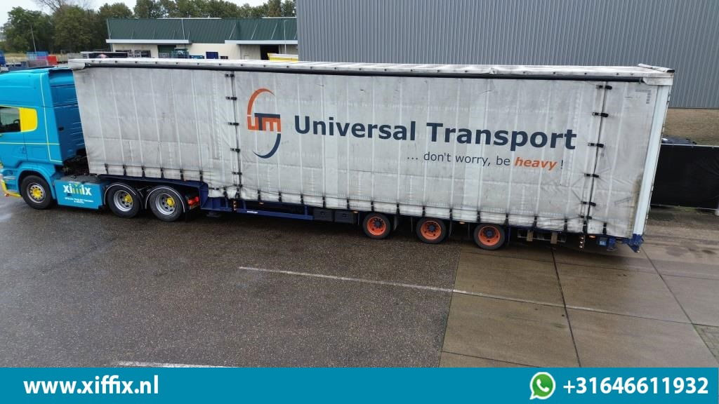 Meusburger 3-ass. Mega Semi dieplader met huifopbouw - 低装载半拖车:图2 Meusburger 3-ass. Mega Semi dieplader met huifopbouw - 低装载半拖车:图2