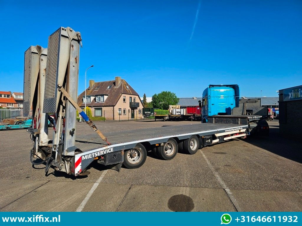 Meusburger 3-ass. Semi dieplader met dubbele hydr. Kleppen en hydr. Verstelbare - 低装载半拖车:图4 Meusburger 3-ass. Semi dieplader met dubbele hydr. Kleppen en hydr. Verstelbare - 低装载半拖车:图4