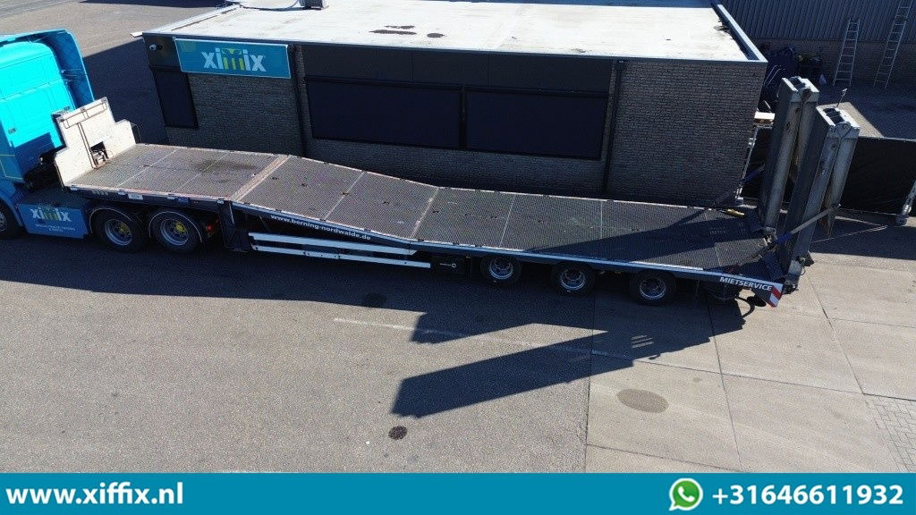 Meusburger 3-ass. Semi dieplader met dubbele hydr. Kleppen en hydr. Verstelbare - 低装载半拖车:图2 Meusburger 3-ass. Semi dieplader met dubbele hydr. Kleppen en hydr. Verstelbare - 低装载半拖车:图2