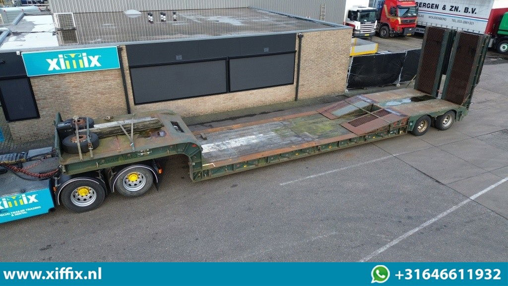 Nooteboom 2-ass. Dieplader met dubbele hydr. Kleppen / 2x gestuurd  - 低装载半拖车:图1 Nooteboom 2-ass. Dieplader met dubbele hydr. Kleppen / 2x gestuurd  - 低装载半拖车:图1