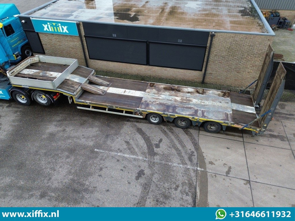 Nooteboom 3-ass. Semi dieplader met hydr. Kleppen / Naloop gestuurd - 低装载半拖车:图2 Nooteboom 3-ass. Semi dieplader met hydr. Kleppen / Naloop gestuurd - 低装载半拖车:图2