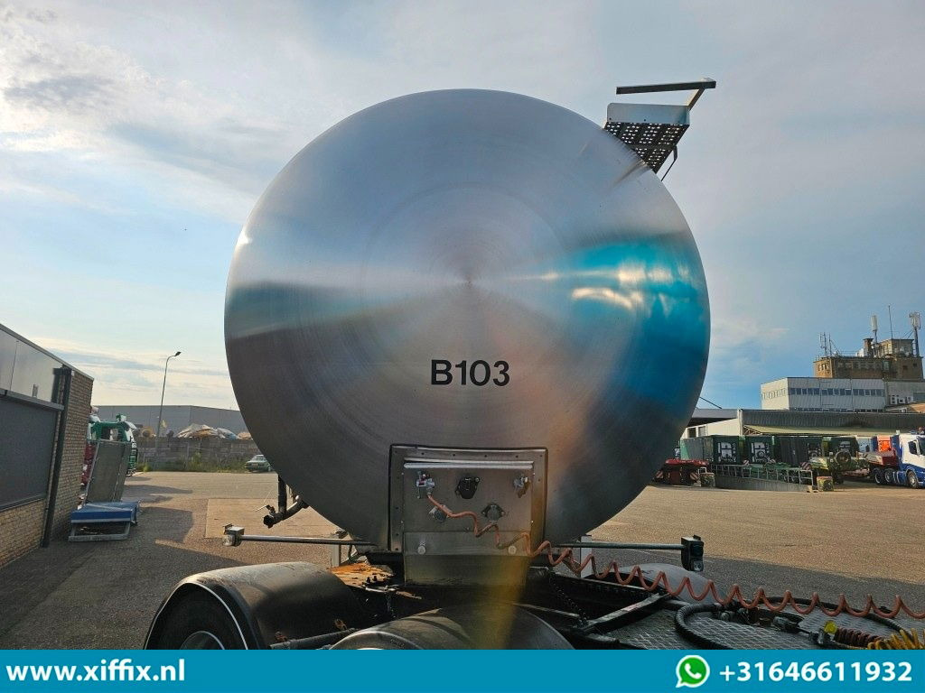 液罐半拖车 Parcisa 3-ass. Geisoleerde RVS tankoplegger / ADR / Chemie / 1 Compartiment：图6