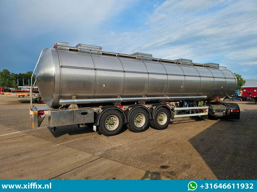 液罐半拖车 Parcisa 3-ass. Geisoleerde RVS tankoplegger / ADR / Chemie / 1 Compartiment：图10