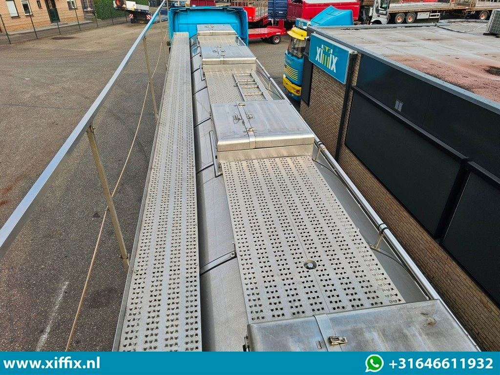 液罐半拖车 Parcisa 3-ass. Geisoleerde RVS tankoplegger / ADR / Chemie / 1 Compartiment：图8