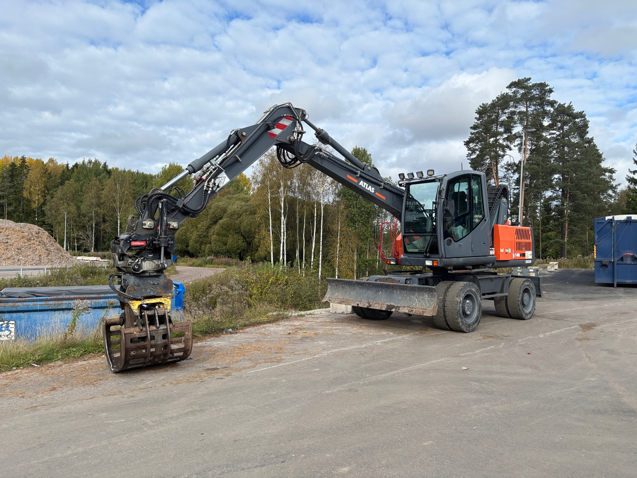 Atlas 140W - 挖掘机:图1 Atlas 140W - 挖掘机:图1