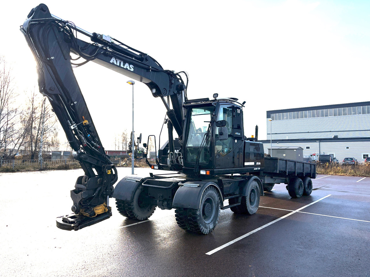 Atlas 160W - 轮式挖掘机:图1 Atlas 160W - 轮式挖掘机:图1
