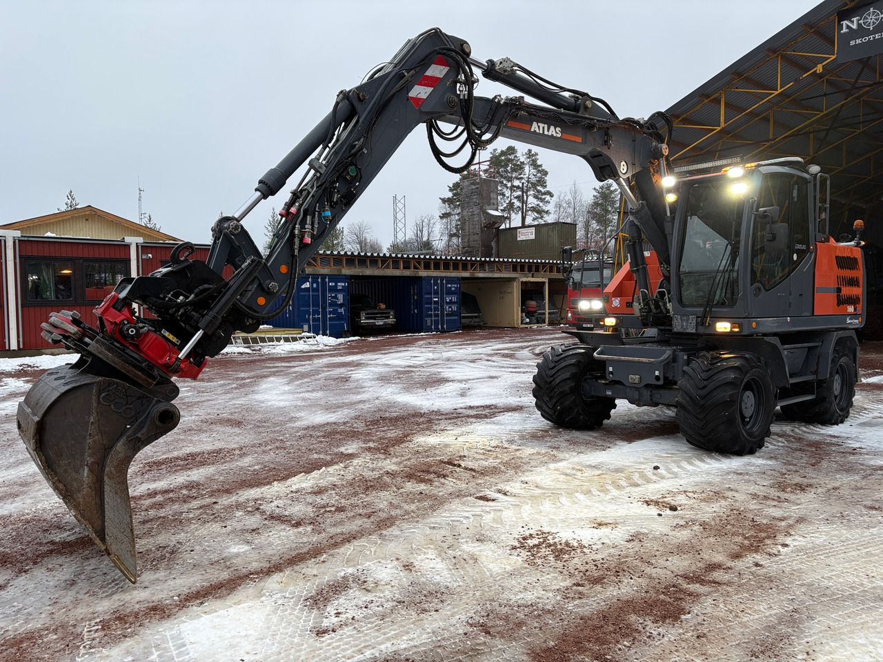 Atlas 160Wblue - 轮式挖掘机:图1 Atlas 160Wblue - 轮式挖掘机:图1