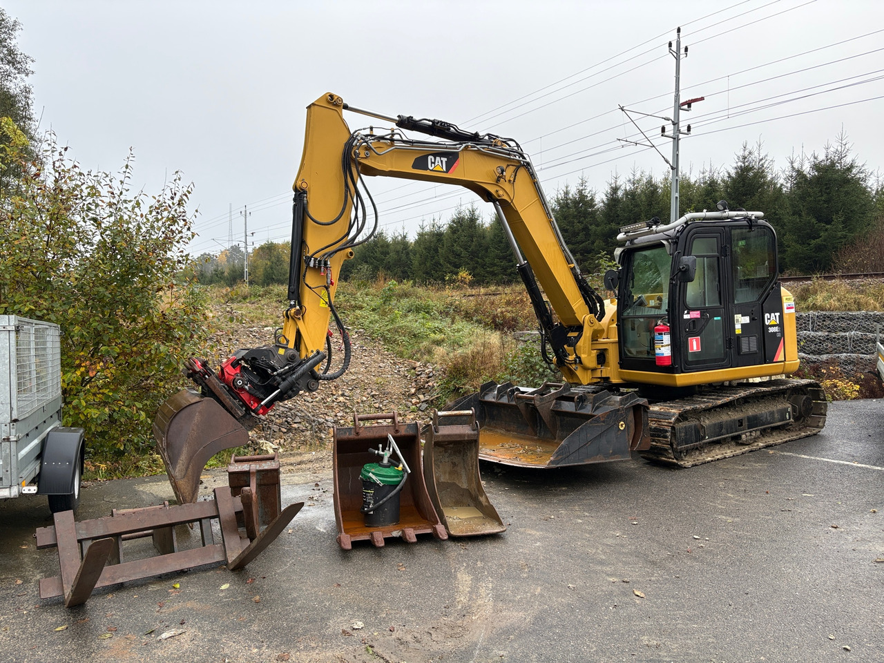 CAT 308E2 CR - 挖掘机:图1 CAT 308E2 CR - 挖掘机:图1
