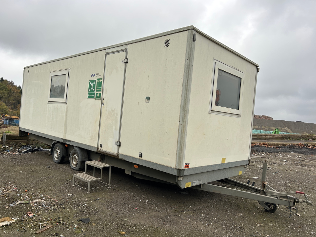 Eurowagon FS33 - 建筑集装箱, 全挂车:图1 Eurowagon FS33 - 建筑集装箱, 全挂车:图1