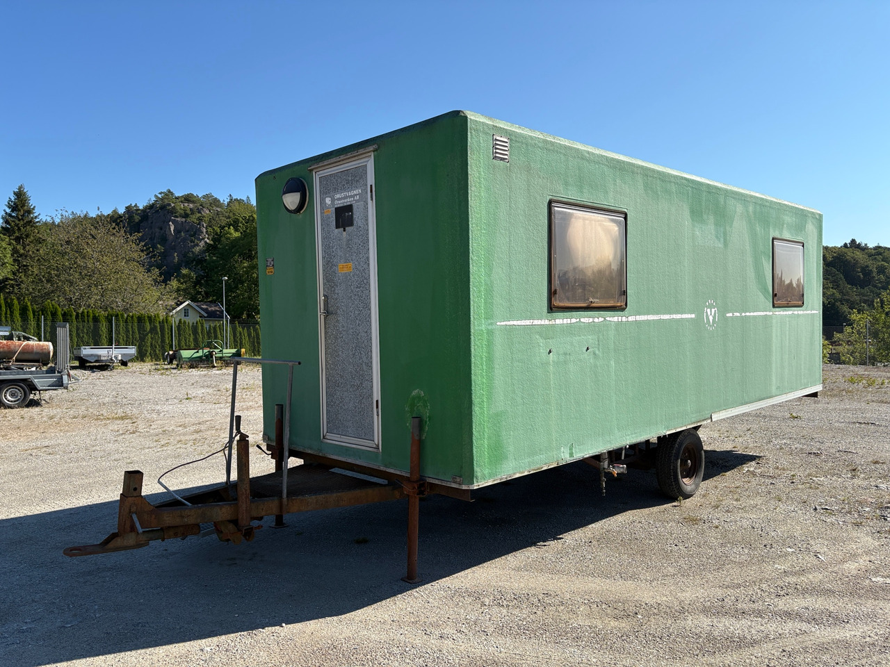 Orustvagnen P6BD - 建筑集装箱, 全挂车:图1 Orustvagnen P6BD - 建筑集装箱, 全挂车:图1