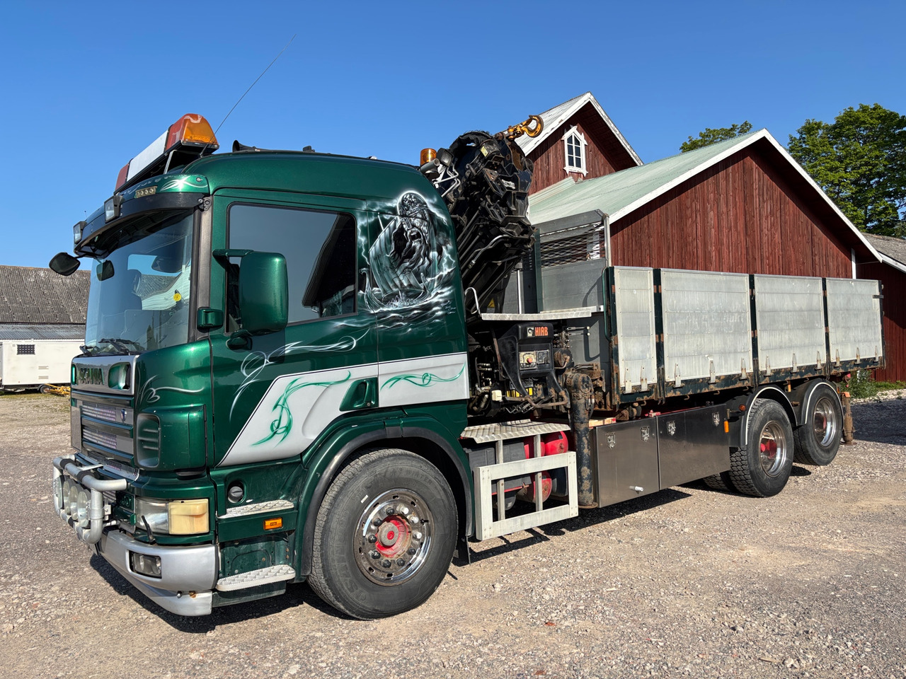 Scania P380 6x2 11.7 380 hk - 起重车:图1 Scania P380 6x2 11.7 380 hk - 起重车:图1