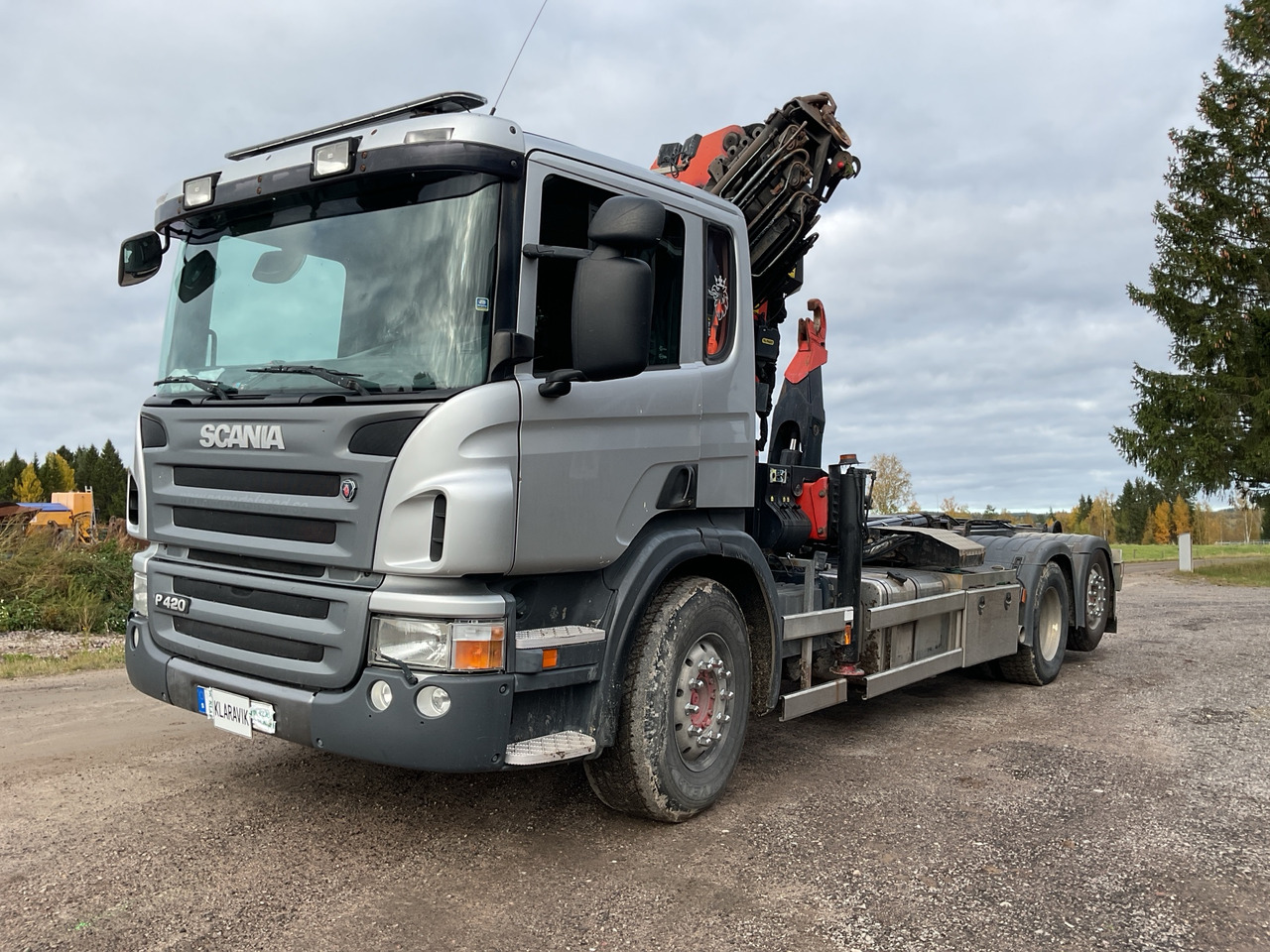 Scania P420 - 起重车:图1 Scania P420 - 起重车:图1