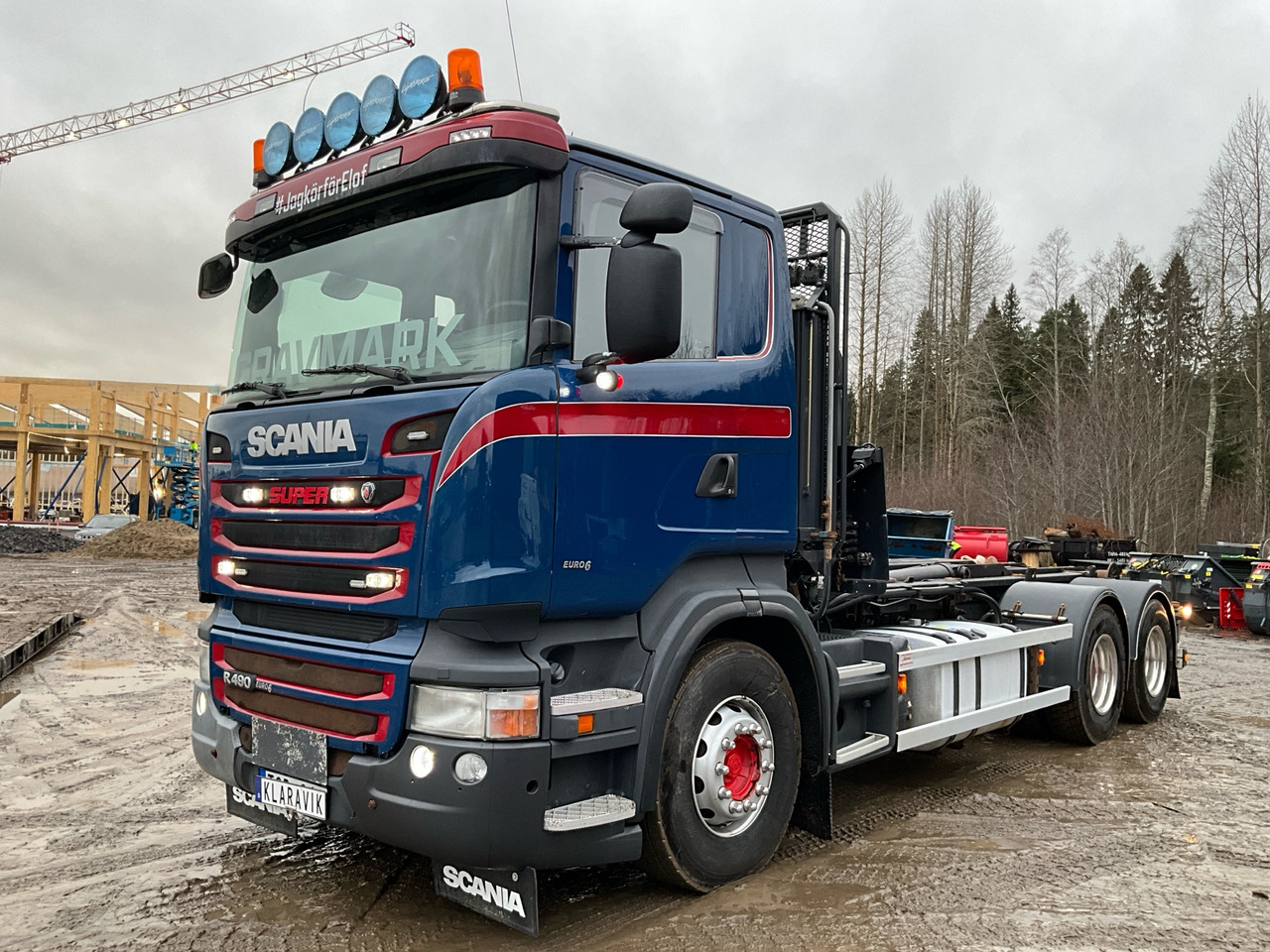 Scania R490 - 吊钩升降车:图1 Scania R490 - 吊钩升降车:图1