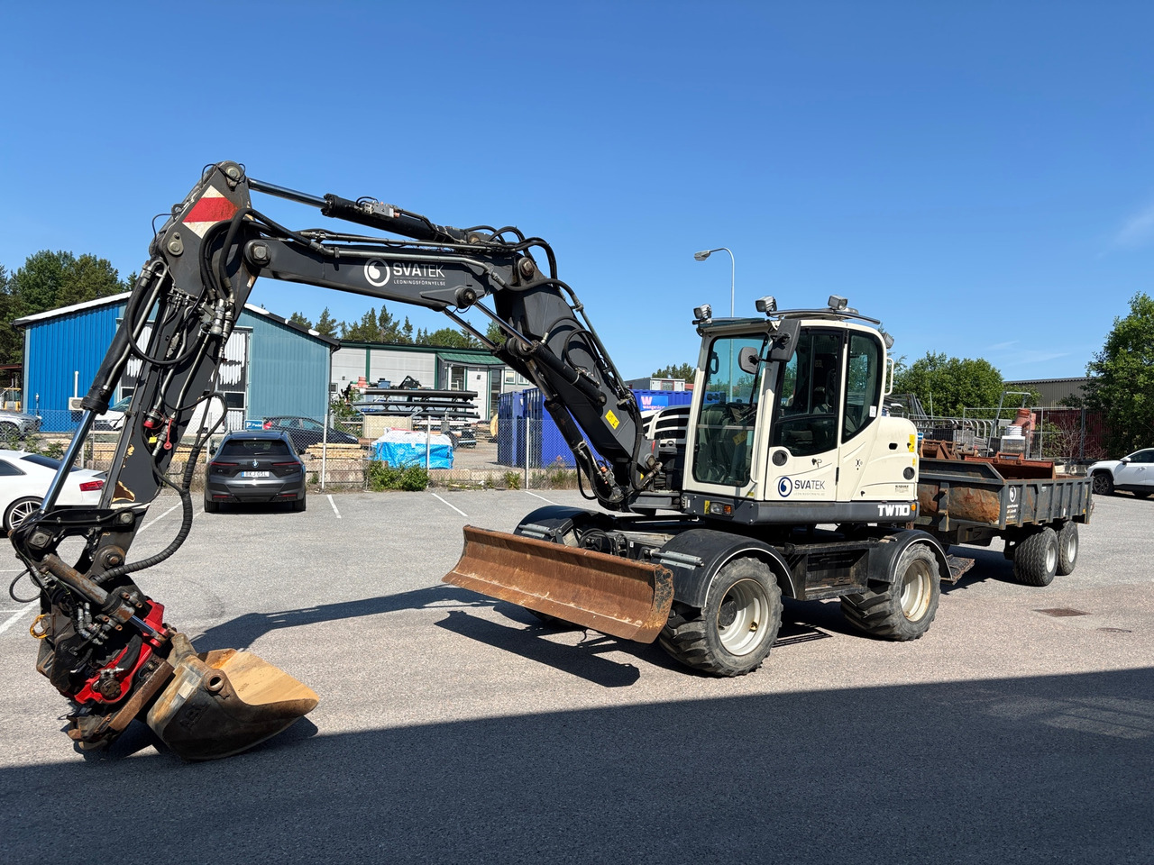 Terex TW110 - 挖掘机:图1 Terex TW110 - 挖掘机:图1