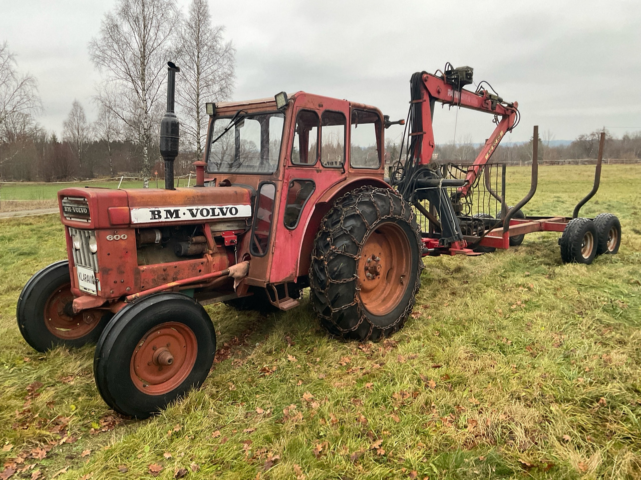 Volvo BM 600 - 拖拉机:图1 Volvo BM 600 - 拖拉机:图1