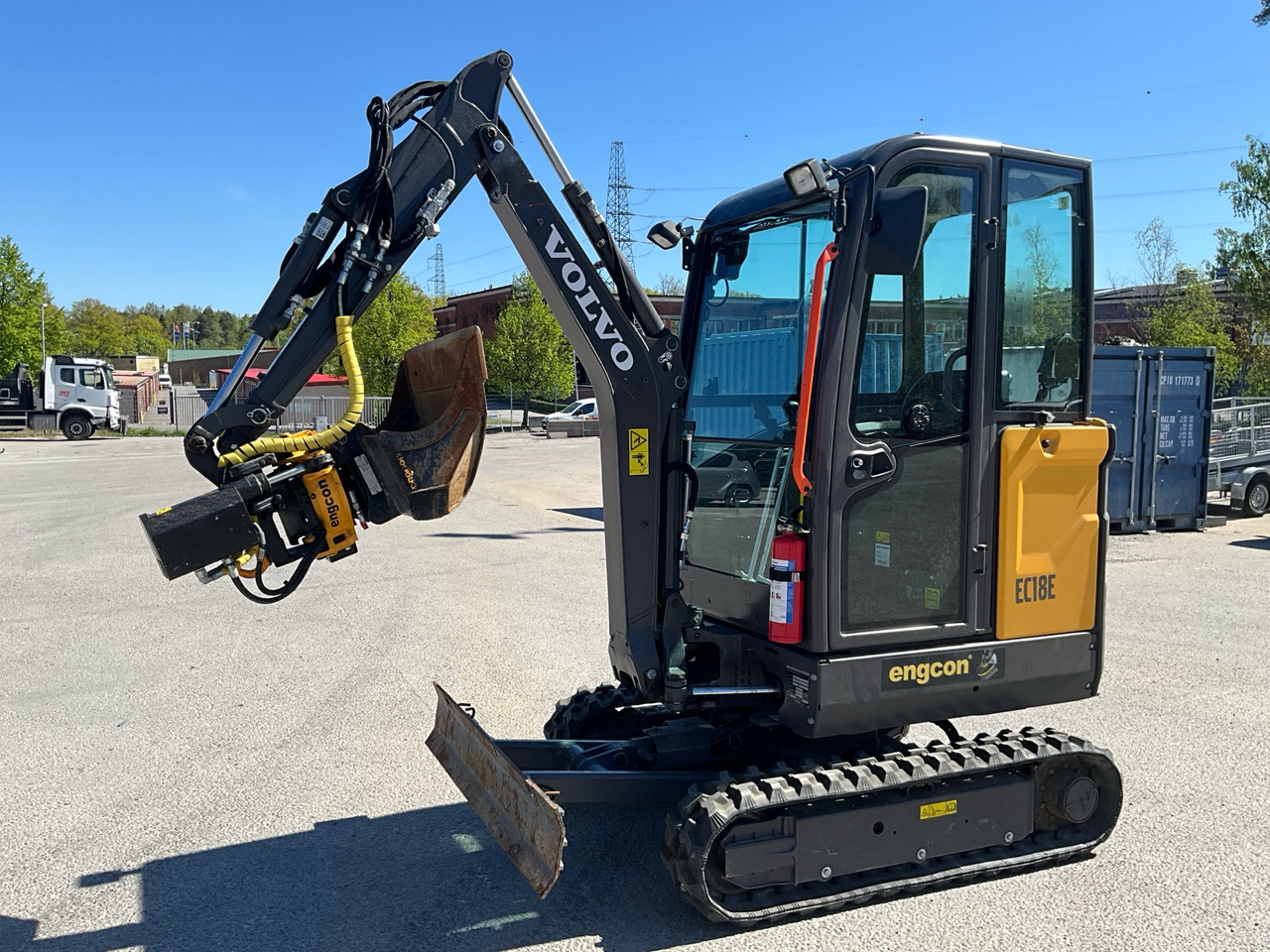 Volvo EC18E - 挖掘机:图1 Volvo EC18E - 挖掘机:图1
