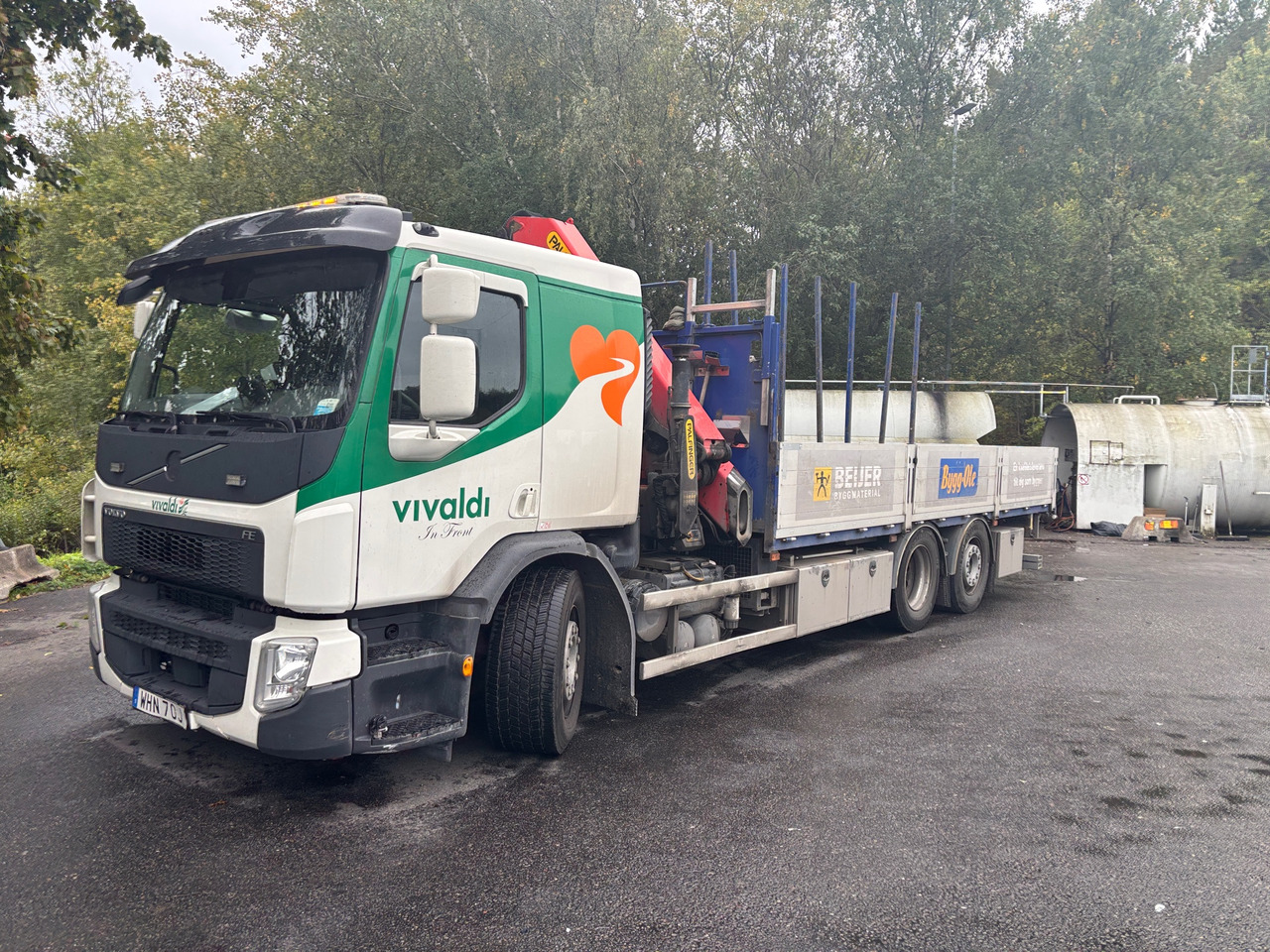 Volvo FE 62 TR - 起重车:图1 Volvo FE 62 TR - 起重车:图1