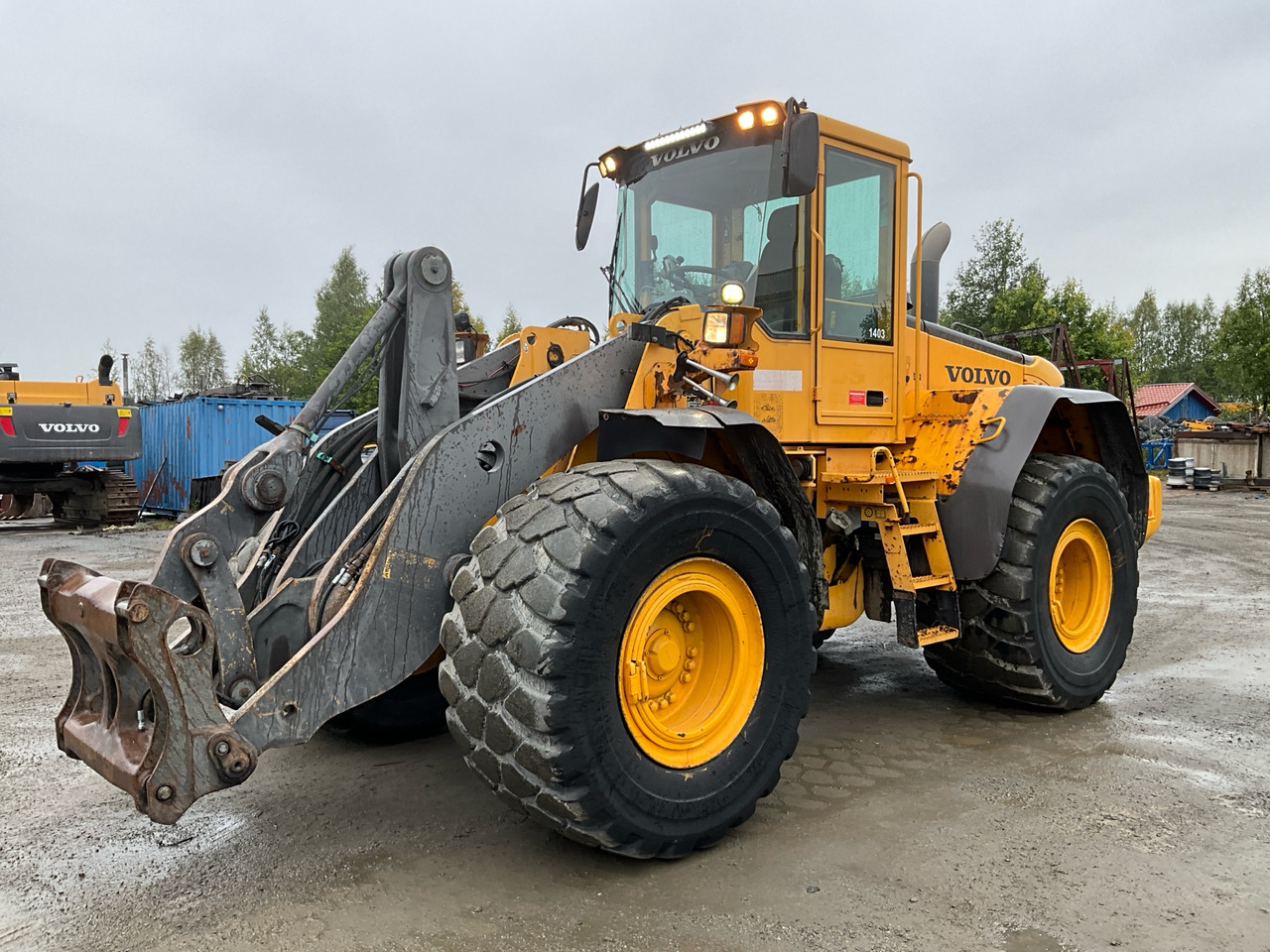 Volvo L120E - 轮式装载机:图1 Volvo L120E - 轮式装载机:图1