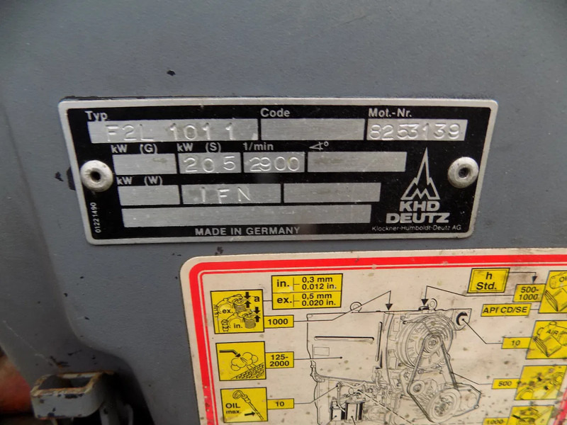 Ingersoll Rand compressor deutz typ 1011 met tandem aanhanger - 空气压缩机:图5 Ingersoll Rand compressor deutz typ 1011 met tandem aanhanger - 空气压缩机:图5