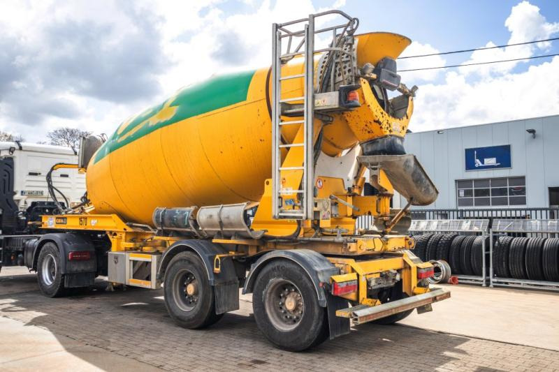 Cifa BETON MIXER/MALAXEUR/MISCHER 12M3 - STEERING AXLE - 混凝土搅拌半拖车:图4 Cifa BETON MIXER/MALAXEUR/MISCHER 12M3 - STEERING AXLE - 混凝土搅拌半拖车:图4