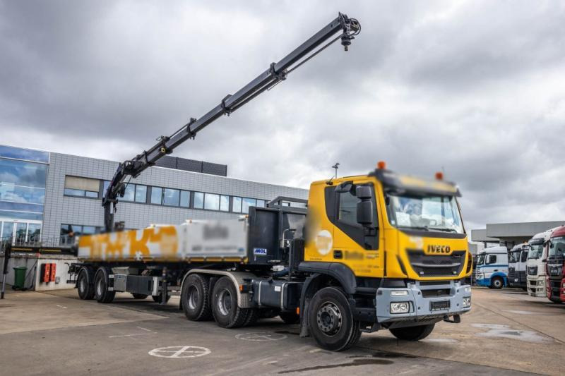Iveco TRAKKER 450-6X4-BIG AXLES - 栏板式/ 平板卡车, 起重车:图2 Iveco TRAKKER 450-6X4-BIG AXLES - 栏板式/ 平板卡车, 起重车:图2