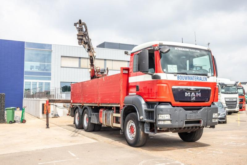 MAN TGS 33.360 BB + KENNIS 16 T/M -3XHYDR. - 栏板式/ 平板卡车, 起重车:图2 MAN TGS 33.360 BB + KENNIS 16 T/M -3XHYDR. - 栏板式/ 平板卡车, 起重车:图2