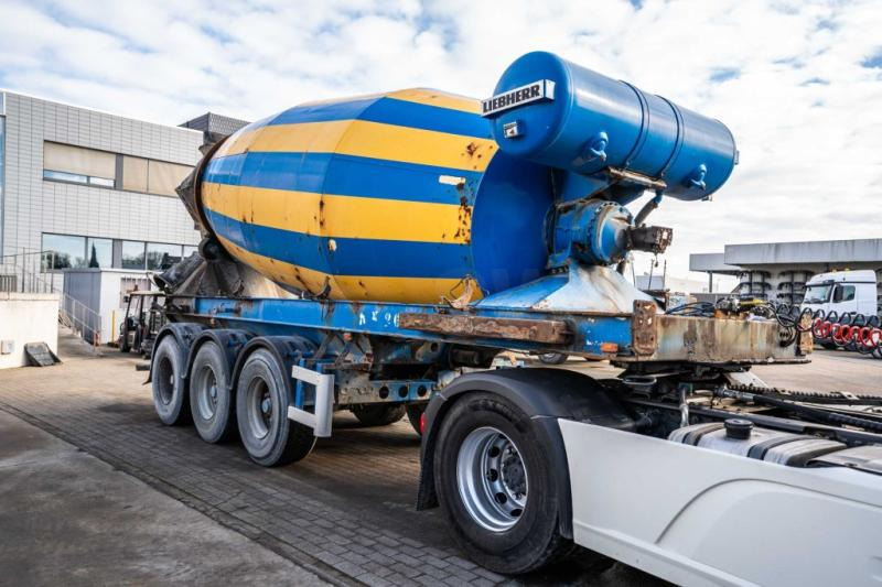MULLER BETON MIXER/MALAXEUR/MISCHER LIEBHERR 12M3 - 混凝土搅拌半拖车:图2 MULLER BETON MIXER/MALAXEUR/MISCHER LIEBHERR 12M3 - 混凝土搅拌半拖车:图2