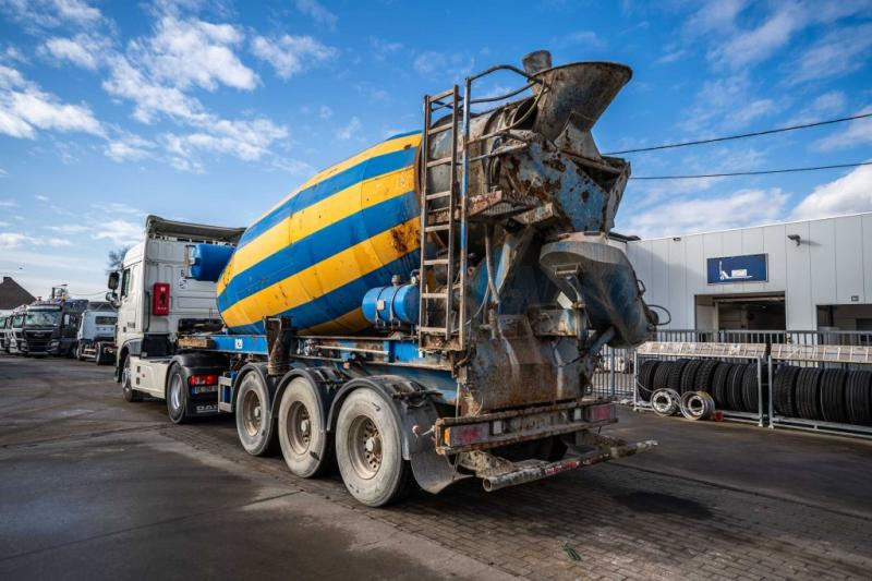 MULLER BETON MIXER/MALAXEUR/MISCHER LIEBHERR 12M3 - 混凝土搅拌半拖车:图5 MULLER BETON MIXER/MALAXEUR/MISCHER LIEBHERR 12M3 - 混凝土搅拌半拖车:图5