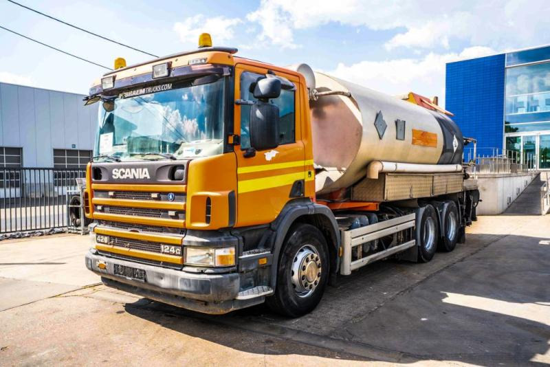 Scania SCANIA 124G420-6x4/BITUMEN/ASFALT - 罐车:图1 Scania SCANIA 124G420-6x4/BITUMEN/ASFALT - 罐车:图1