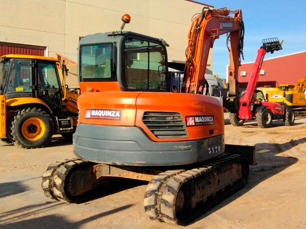 DOOSAN DX85R-3 - 小型挖掘机:图3 DOOSAN DX85R-3 - 小型挖掘机:图3