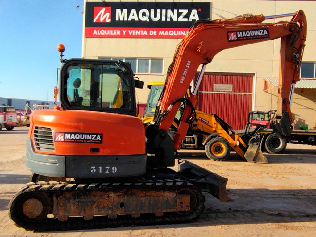 DOOSAN DX85R-3 - 小型挖掘机:图2 DOOSAN DX85R-3 - 小型挖掘机:图2