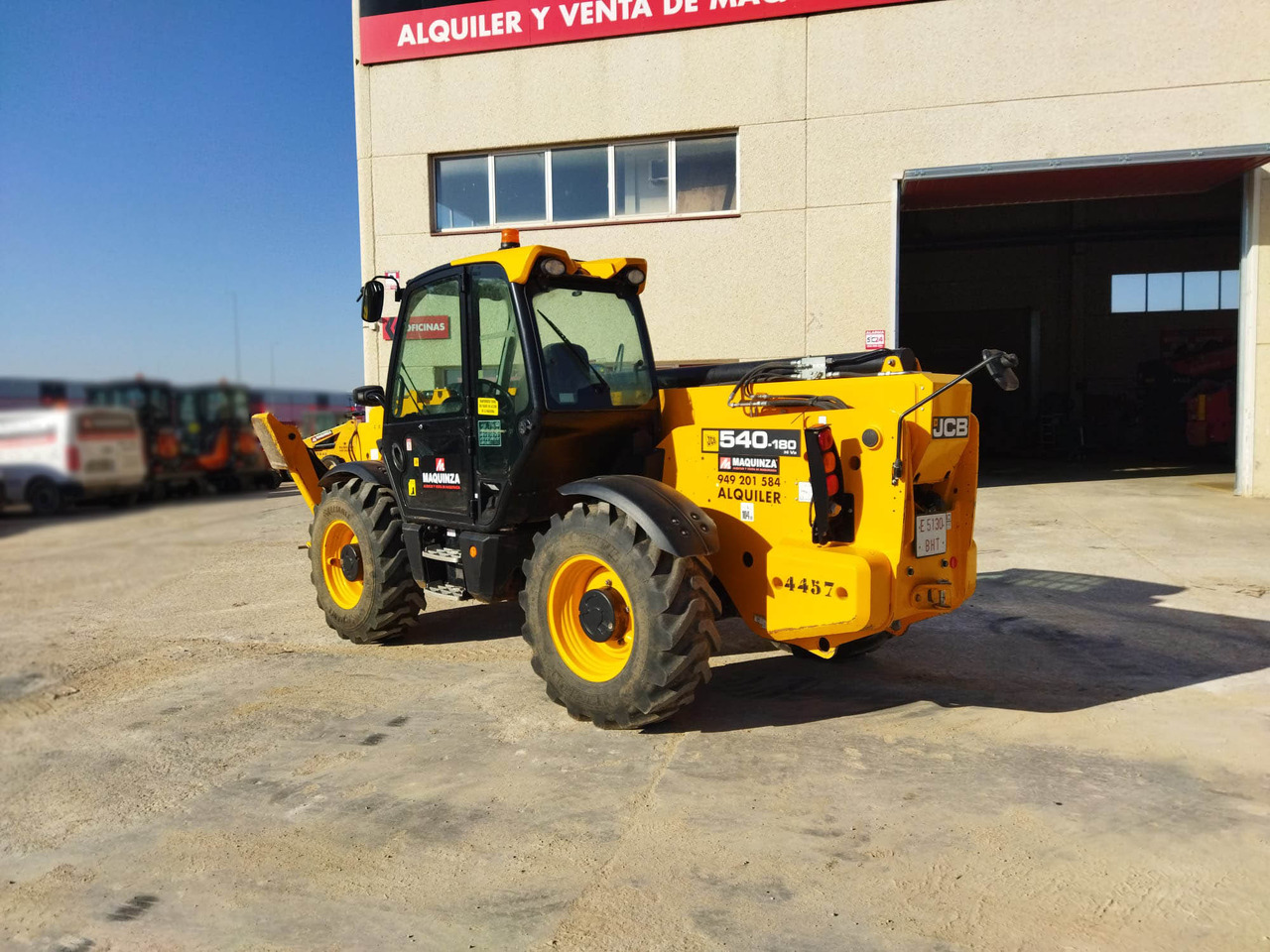 JCB 540.180 - 伸缩臂叉装车:图3 JCB 540.180 - 伸缩臂叉装车:图3