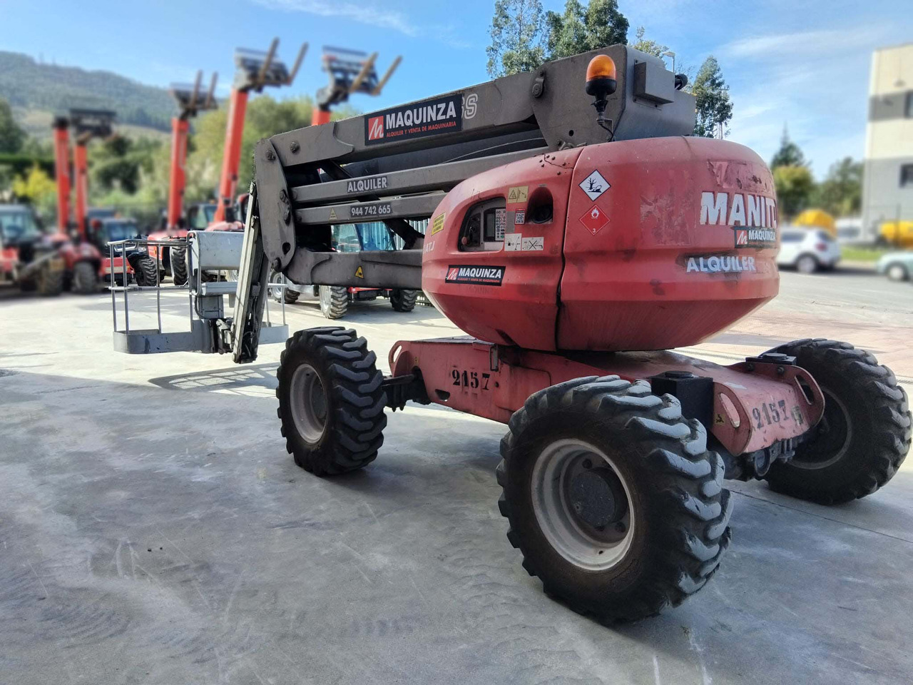 MANITOU 160ATJ EJE OSCILANTE - 铰接臂:图2 MANITOU 160ATJ EJE OSCILANTE - 铰接臂:图2