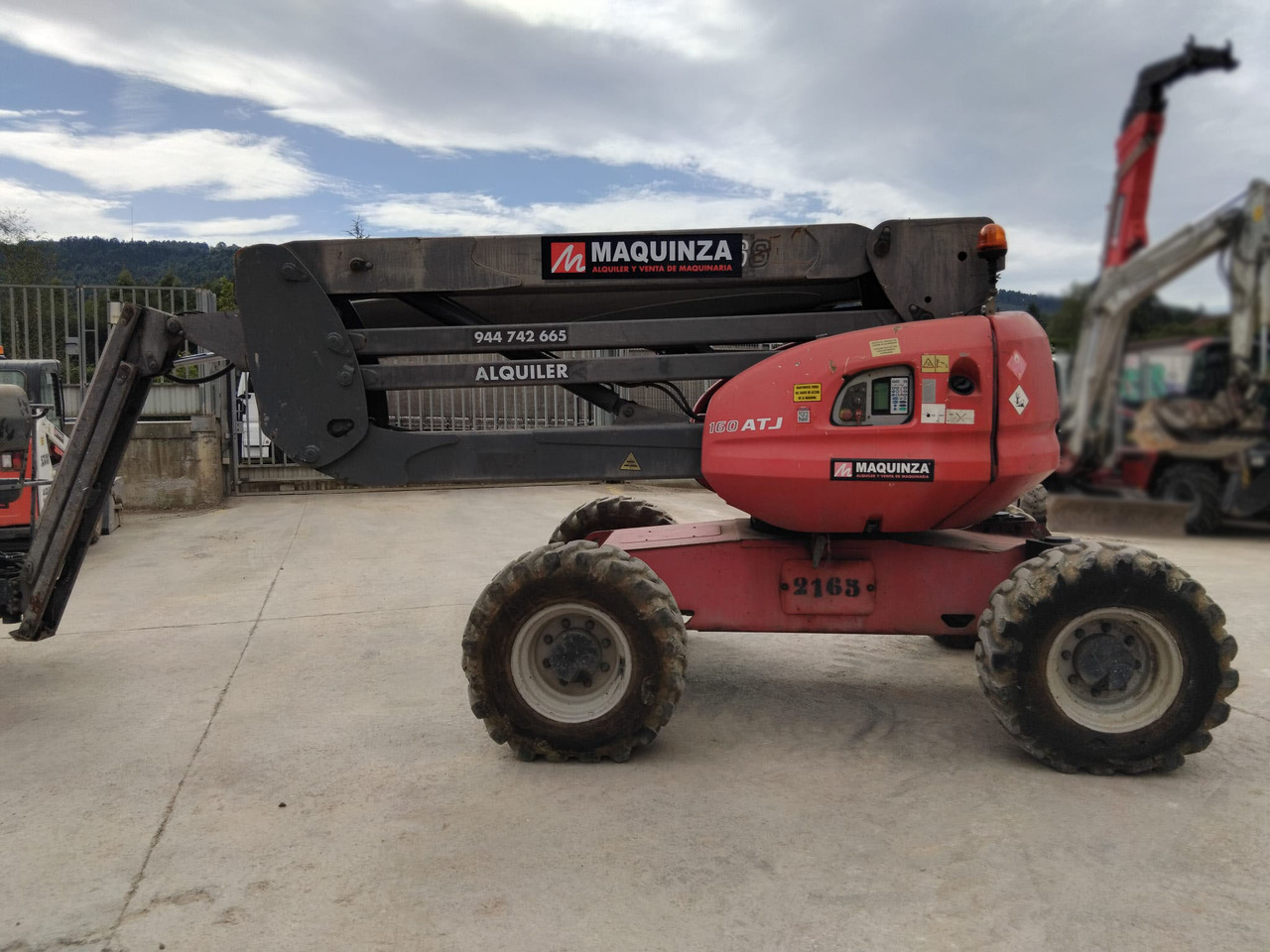 MANITOU 160ATJ EJE OSCILANTE - 铰接臂:图1 MANITOU 160ATJ EJE OSCILANTE - 铰接臂:图1