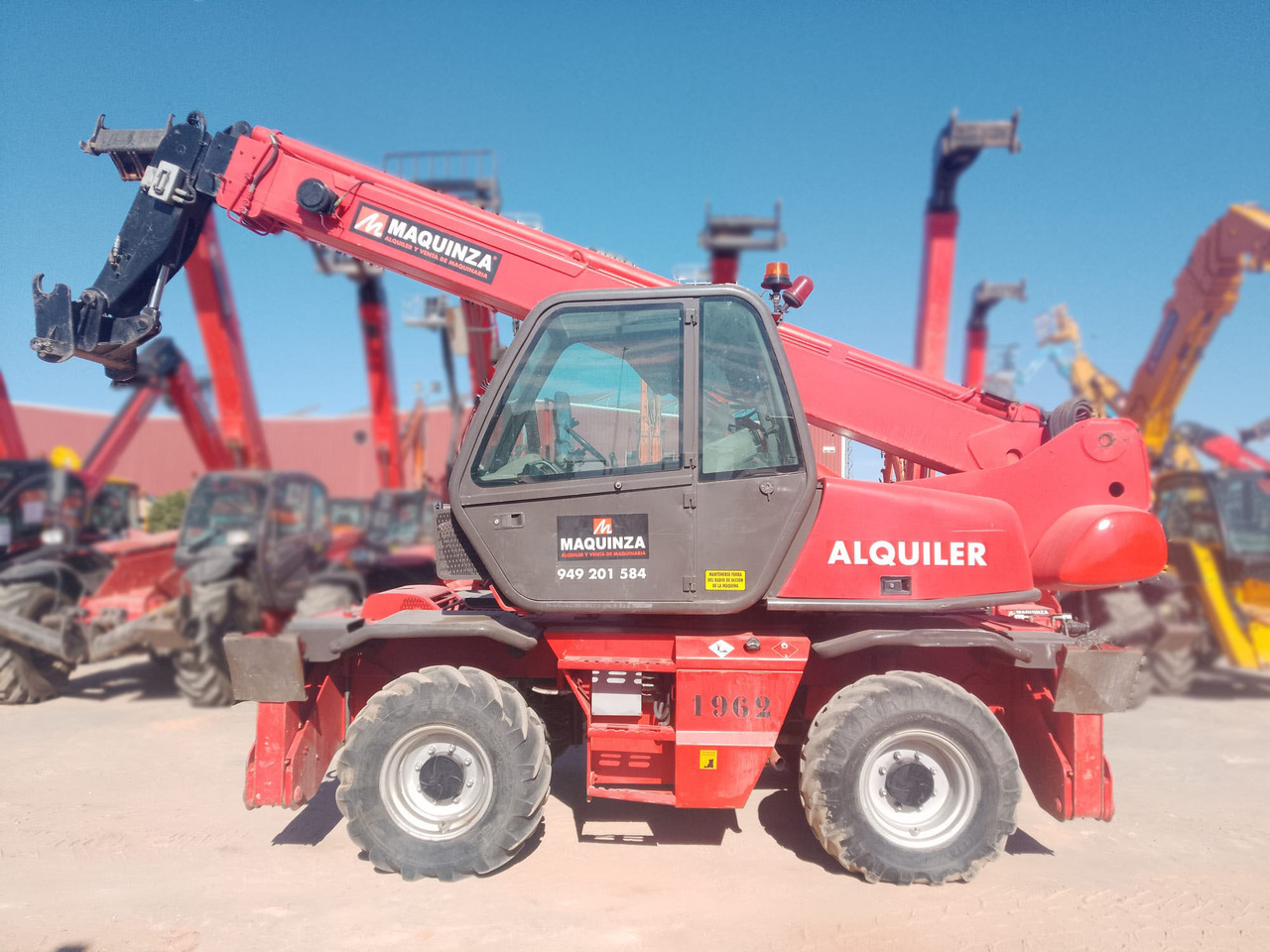 MANITOU MRT1635 - 伸缩臂叉装车:图1 MANITOU MRT1635 - 伸缩臂叉装车:图1