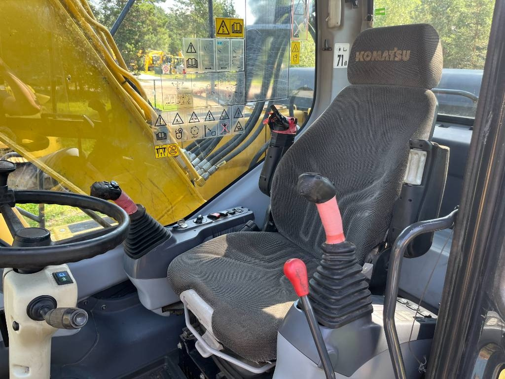 轮式挖掘机 Komatsu PW 160-7：图6