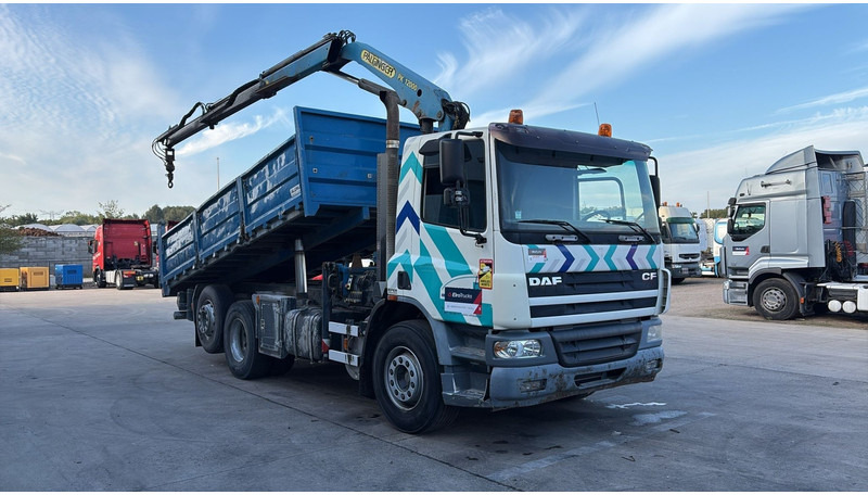 DAF 75 CF 250 (PALFINGER PK12000 / BELGIAN TRUCK / PERFECT CONDITION / LOW MILAGE) - 起重车:图3 DAF 75 CF 250 (PALFINGER PK12000 / BELGIAN TRUCK / PERFECT CONDITION / LOW MILAGE) - 起重车:图3