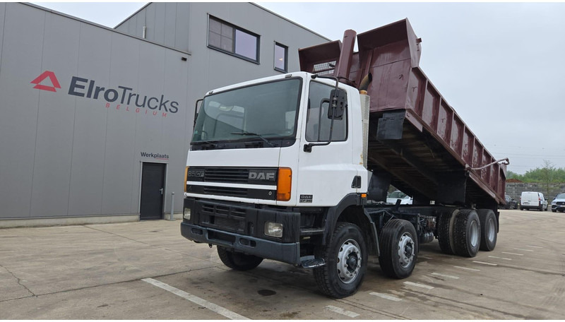 DAF 85 CF 340 (EURO 2 / MANUAL PUMP / STEEL SUSP. / POSSIBLE AS CHASSIS / 8X4) - 翻斗车:图1 DAF 85 CF 340 (EURO 2 / MANUAL PUMP / STEEL SUSP. / POSSIBLE AS CHASSIS / 8X4) - 翻斗车:图1