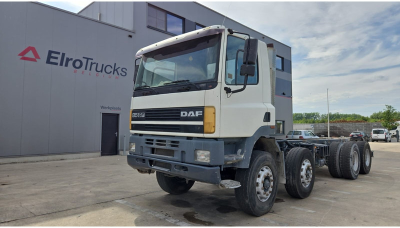 DAF CF 85.380 (EURO 2 / MANUAL GEARBOX / PERFECT CONDITION !!! / BIG AXLE / STEEL SUSP.) - 驾驶室底盘卡车:图1 DAF CF 85.380 (EURO 2 / MANUAL GEARBOX / PERFECT CONDITION !!! / BIG AXLE / STEEL SUSP.) - 驾驶室底盘卡车:图1