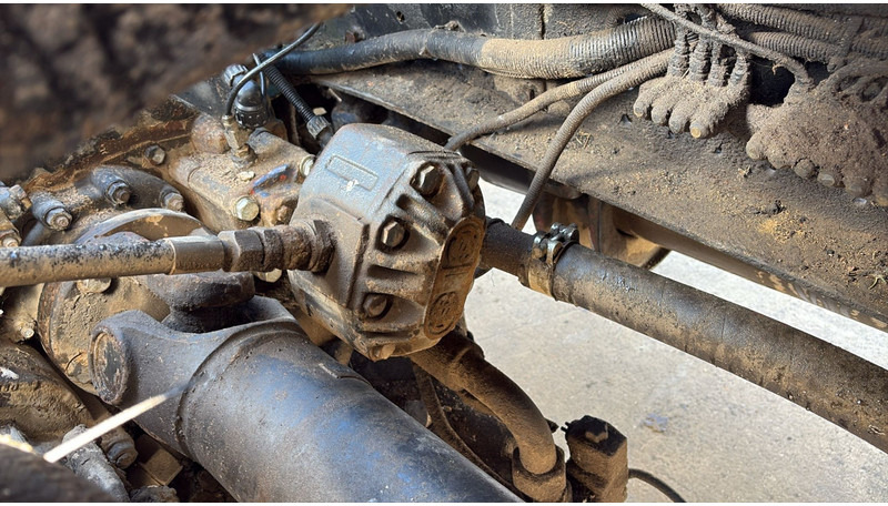 翻斗车 MAN 19.322 (MANUAL PUMP / STEEL SUSP. / LAMES / POMPE MANUELLE / BIG AXLE / GRAND PONT)：图11