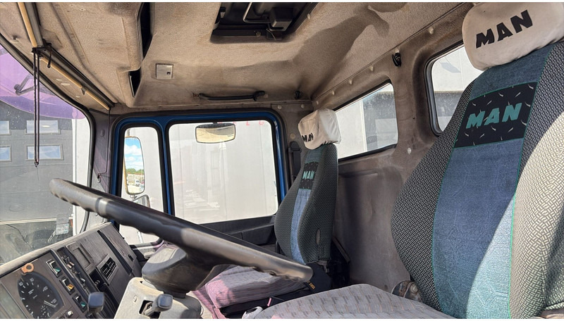 翻斗车 MAN 19.322 (MANUAL PUMP / STEEL SUSP. / LAMES / POMPE MANUELLE / BIG AXLE / GRAND PONT)：图17