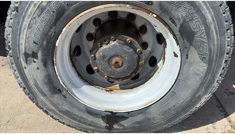 翻斗车 MAN 19.322 (MANUAL PUMP / STEEL SUSP. / LAMES / POMPE MANUELLE / BIG AXLE / GRAND PONT)：图13