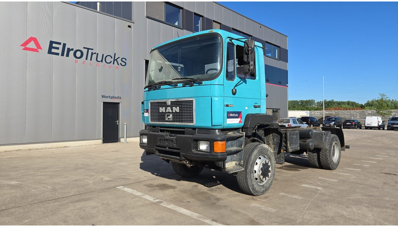 MAN 19.342 (4X4 / ALLRAD / AUXILAIRY / EURO 2 / FULL STEEL SUSP. / LAMES) - 驾驶室底盘卡车:图1 MAN 19.342 (4X4 / ALLRAD / AUXILAIRY / EURO 2 / FULL STEEL SUSP. / LAMES) - 驾驶室底盘卡车:图1