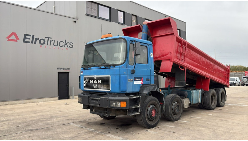 MAN 32.343 (LAMES / STEEL SUSP. / 8X4 / GRAND PONT / BIG AXLE) - 翻斗车:图1 MAN 32.343 (LAMES / STEEL SUSP. / 8X4 / GRAND PONT / BIG AXLE) - 翻斗车:图1