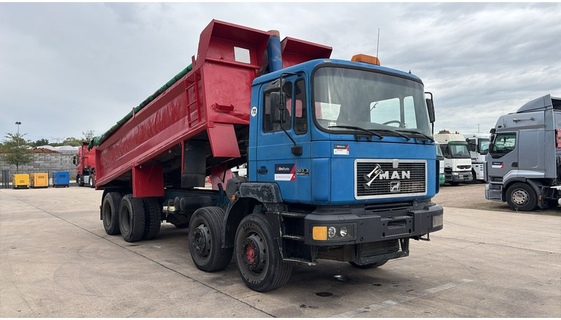 MAN 32.343 (LAMES / STEEL SUSP. / 8X4 / GRAND PONT / BIG AXLE) - 翻斗车:图2 MAN 32.343 (LAMES / STEEL SUSP. / 8X4 / GRAND PONT / BIG AXLE) - 翻斗车:图2