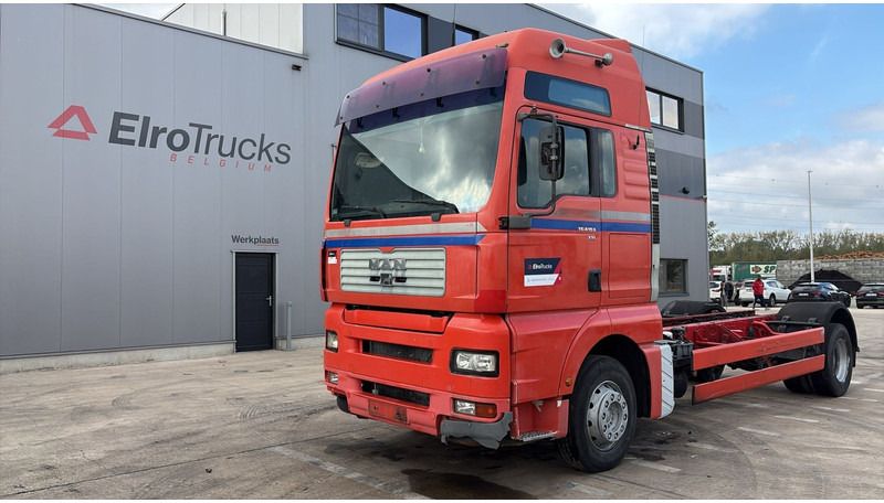 MAN TGA 18.410 (POMPE MANUELLE / MANUAL PUMP / BOITE MANUELLE / MANUAL GEARBOX) - 驾驶室底盘卡车:图1 MAN TGA 18.410 (POMPE MANUELLE / MANUAL PUMP / BOITE MANUELLE / MANUAL GEARBOX) - 驾驶室底盘卡车:图1
