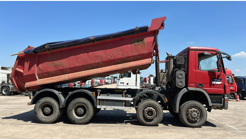 Mercedes-Benz Actros 4141 (8X6 / LAMES / STEEL / BIG AXLE / GRAND PONT / TAMBOURS / MANUAL GETRIEBE / MANUAL GEARBOX) - 翻斗车:图5 Mercedes-Benz Actros 4141 (8X6 / LAMES / STEEL / BIG AXLE / GRAND PONT / TAMBOURS / MANUAL GETRIEBE / MANUAL GEARBOX) - 翻斗车:图5