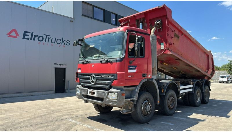 Mercedes-Benz Actros 4141 (8X6 / LAMES / STEEL / BIG AXLE / GRAND PONT / TAMBOURS / MANUAL GETRIEBE / MANUAL GEARBOX) - 翻斗车:图1 Mercedes-Benz Actros 4141 (8X6 / LAMES / STEEL / BIG AXLE / GRAND PONT / TAMBOURS / MANUAL GETRIEBE / MANUAL GEARBOX) - 翻斗车:图1