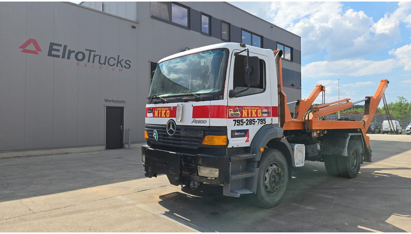 Mercedes-Benz Atego 1823 (BIG AXLE / STEEL SUSP. / LAMES / BOITE MANUELLE / MANUAL GETRIEBE) - 集装箱运输车/ 可拆卸车身的卡车:图1 Mercedes-Benz Atego 1823 (BIG AXLE / STEEL SUSP. / LAMES / BOITE MANUELLE / MANUAL GETRIEBE) - 集装箱运输车/ 可拆卸车身的卡车:图1