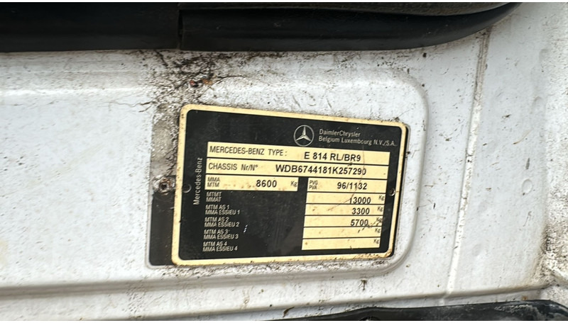 Mercedes-Benz SK 814 (BELGIAN TRUCK / HOOK / PERFECT CONDITION !!! / WITH CONTAINER / 363000 KM !!!! ) 租赁 Mercedes-Benz SK 814 (BELGIAN TRUCK / HOOK / PERFECT CONDITION !!! / WITH CONTAINER / 363000 KM !!!! )：图19